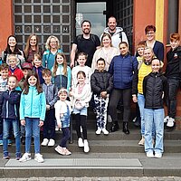 Marienstatter Kommunionkinder in Limburg
