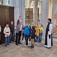 Marienstatter Messdiener stiegen hoch hinaus